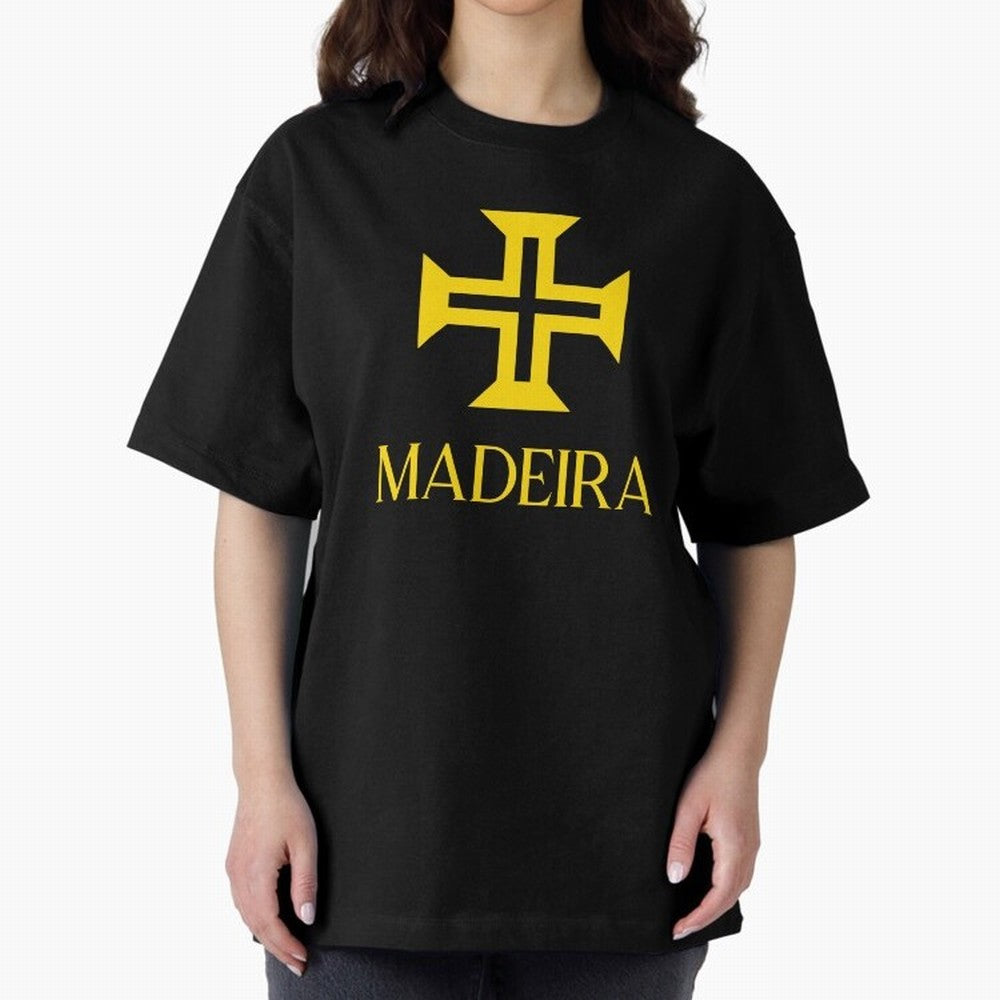 Madeira yellow Oversized T-Shirt Represent Fans Who Live for Match Day Hype around FIFA World Cup 2026 Group Stage, Messi and Cristiano Ronaldo, Argentina, France and Brazil, Football Passion, Legendary Performances, Festival Vibes and Supporter