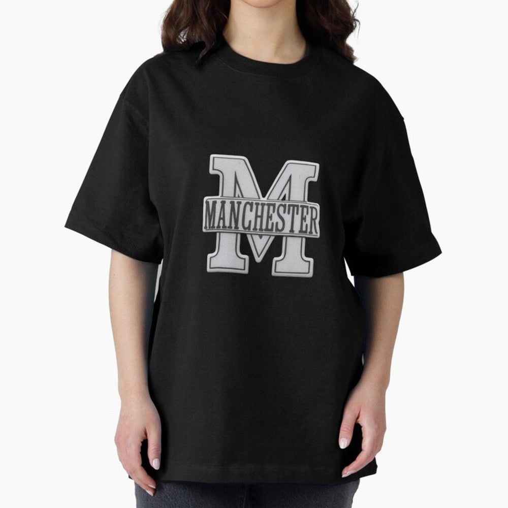 Manchester Oversized T-Shirt Celebrate Rivalries and Pride in FIFA World Cup 2026 USA Canada Mexico for Fans of Messi and Cristiano Ronaldo and Argentina, Bringing Football History, Final Match Energy, Crowd Noise and Once in a Lifetime Moments;