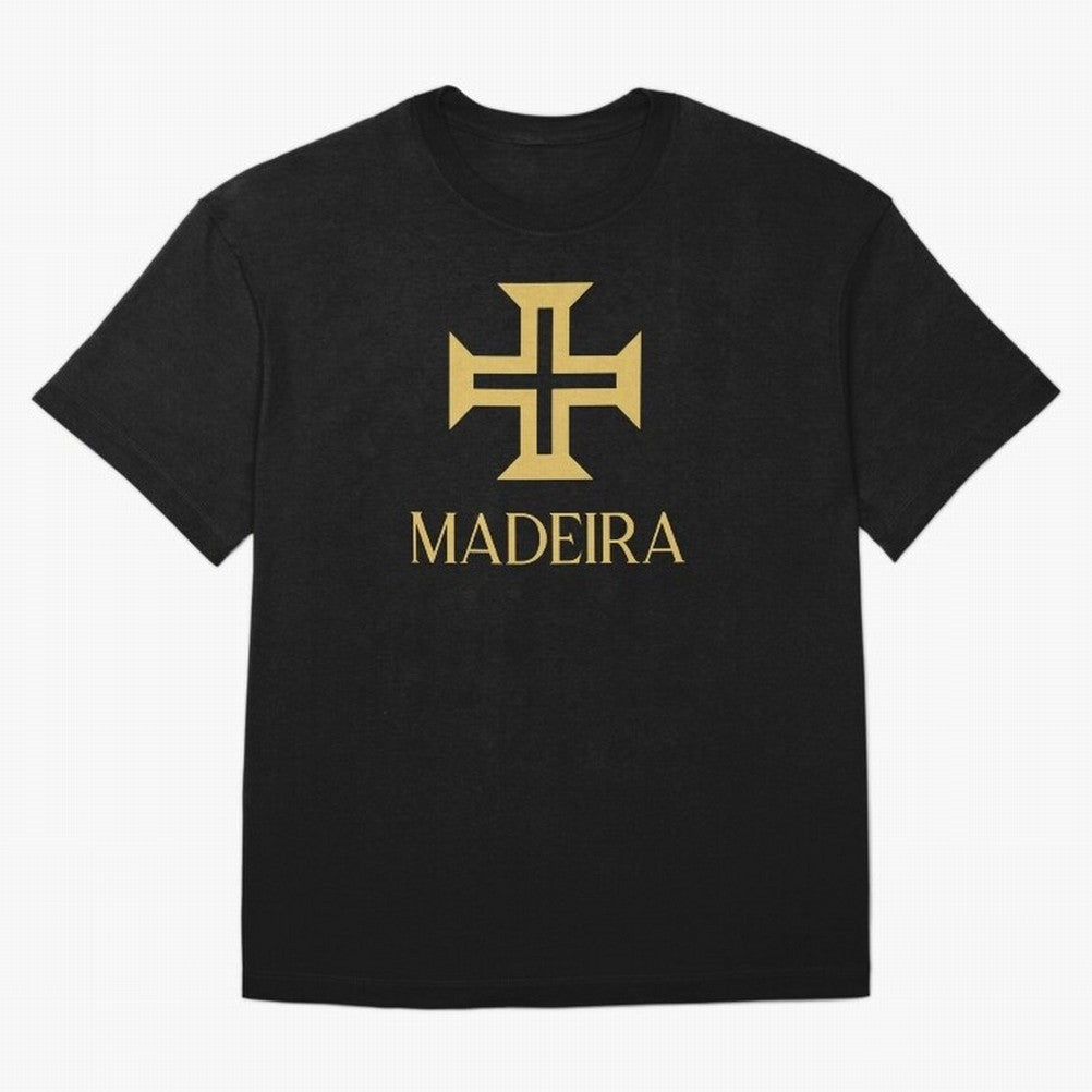 Madeira gold Oversized T-Shirt Step into Match Day Hype around FIFA World Cup 2026 USA Canada Mexico, Messi, France, Champion Mindset, Group Stage Buzz, Knockout Tension and Passionate Fan Culture; Ideal for Passionate Fans Who Love Underdog