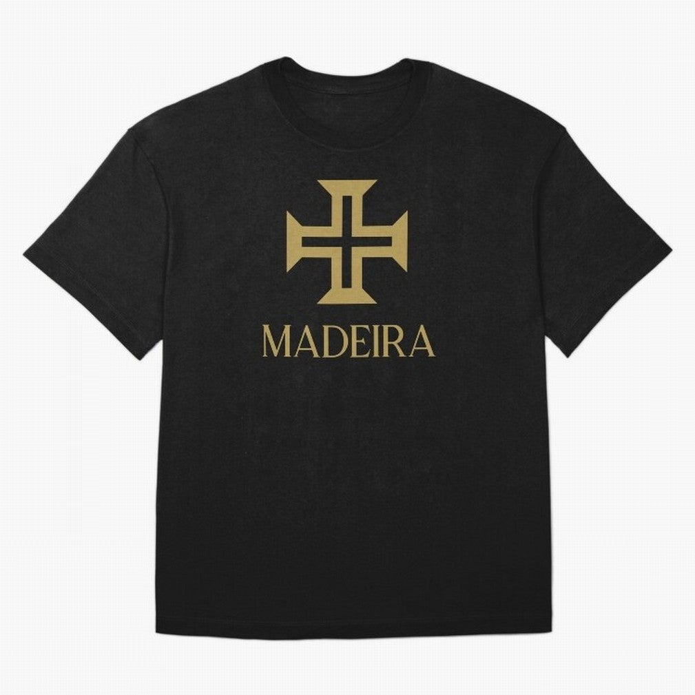 Madeira gold b Oversized T-Shirt Celebrate Golden Goal Energy in FIFA World Cup 2026 USA Canada Mexico for Fans of Mbappe and Neymar and England and Germany, Bringing Game Day Rituals, Football Legends, Country Pride and the Road to the Final;