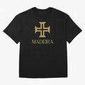 Madeira gold b Oversized T-Shirt Celebrate Golden Goal Energy in FIFA World Cup 2026 USA Canada Mexico for Fans of Mbappe and Neymar and England and Germany, Bringing Game Day Rituals, Football Legends, Country Pride and the Road to the Final;