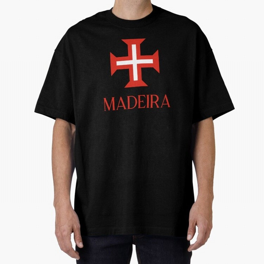 Madeira red Oversized T-Shirt Capture Stadium Memories from FIFA World Cup 2026 USA Canada Mexico for Fans of Messi and England and Germany, Bringing Game Day Rituals, Football Legends, Country Pride and the Road to the Final; Made for Collectors