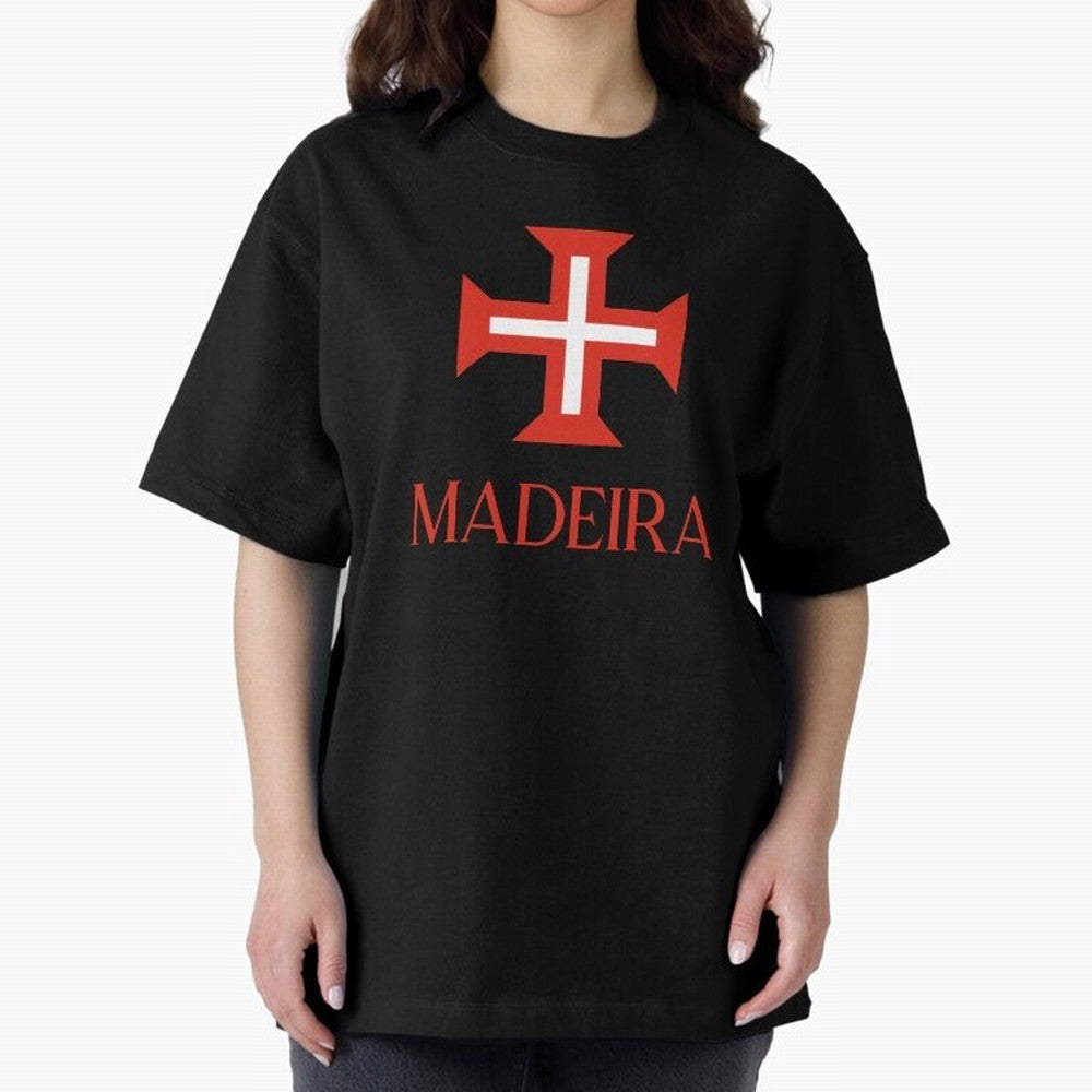 Madeira red Oversized T-Shirt Capture Stadium Memories from FIFA World Cup 2026 USA Canada Mexico for Fans of Messi and England and Germany, Bringing Game Day Rituals, Football Legends, Country Pride and the Road to the Final; Made for Collectors