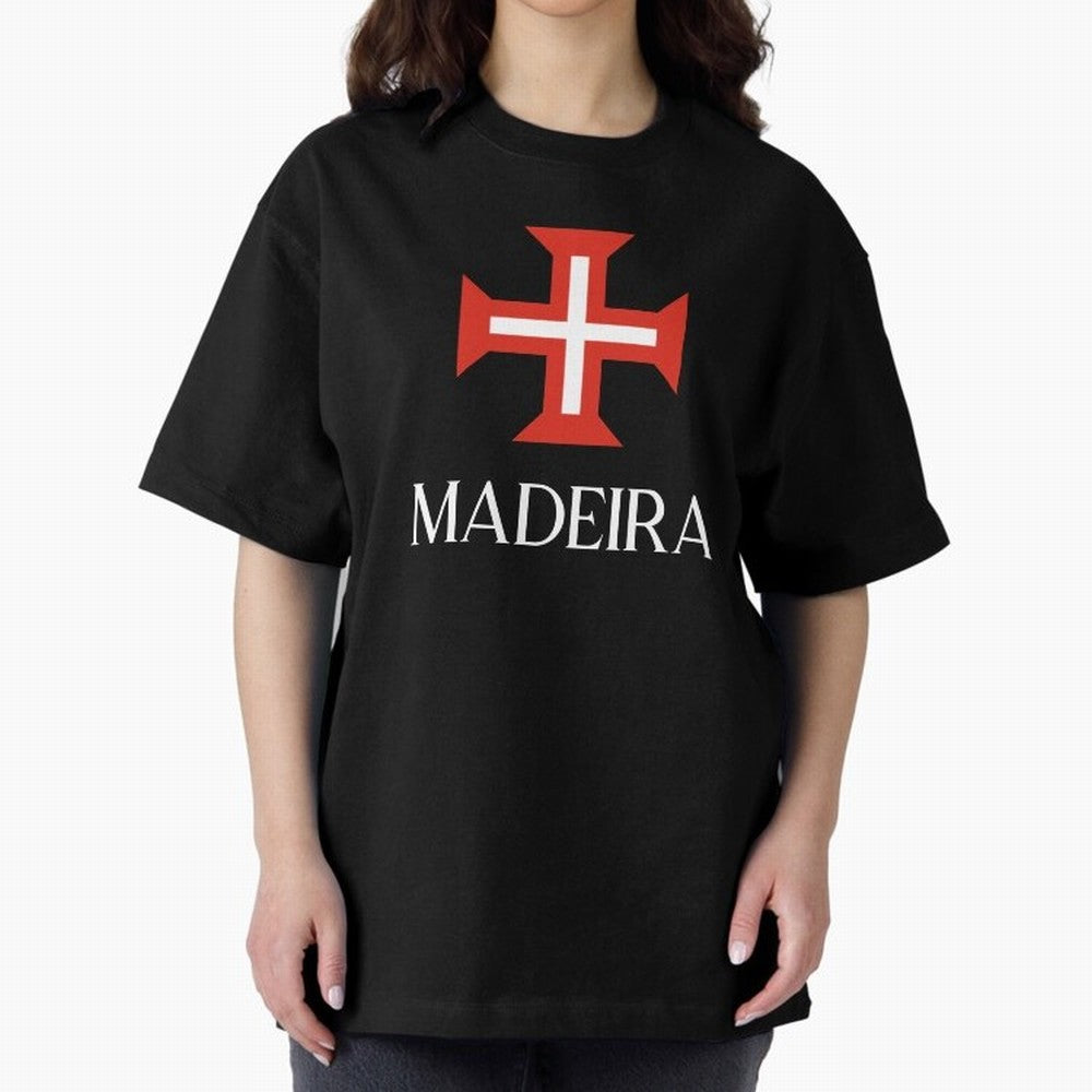 Madeira Oversized T-Shirt Treasure Global Football Passion for FIFA World Cup 2026 USA Canada Mexico, Built around Messi, Portugal, Spain and Germany, Football Passion, Legendary Performances, Festival Vibes and Supporter Community; Ideal for Fans
