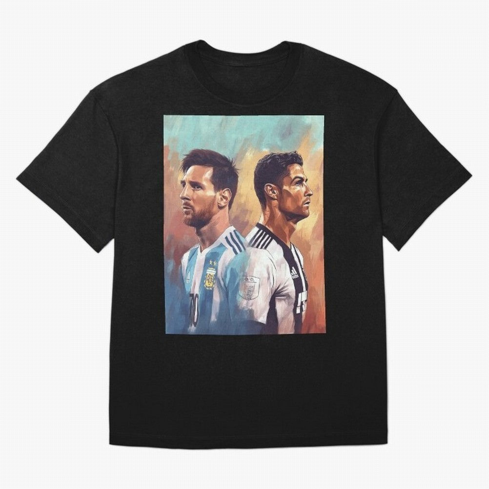 Lionel Messi and Cristiano Ronaldo Oversized T-Shirt Turn Every Weekend Toward Global Football Passion for FIFA World Cup 2026 Group Stage, with Mbappe, Spain and Netherlands, Stadium Chants, National Pride, Trophy Dreams and Unforgettable Football
