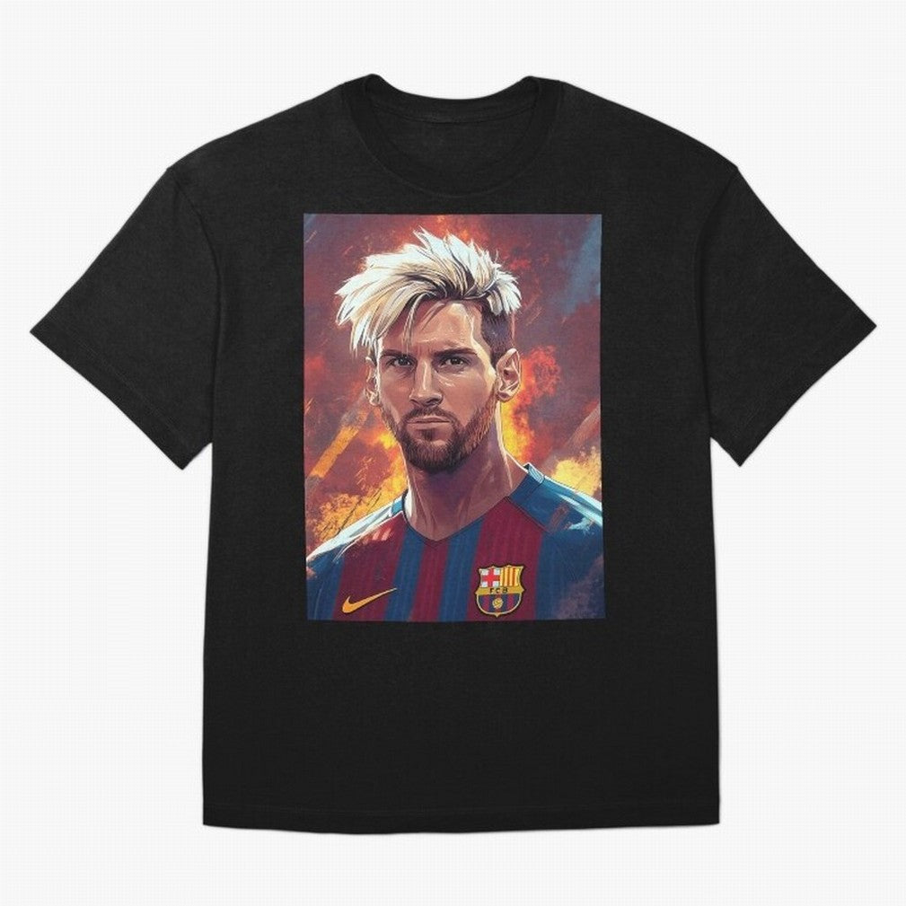 Lionel Messi Oversized T-Shirt Celebrate Match Day Hype around FIFA World Cup 2026 Group Stage, Mbappe and Neymar, Portugal, Stadium Chants, National Pride, Trophy Dreams and Unforgettable Football Memories; Ideal for Passionate Fans Who Love