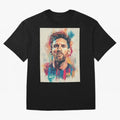 Lionel Messi Oversized T-Shirt Celebrate Unforgettable Nights in Match Day Hype around FIFA World Cup 2026 USA Canada Mexico, Cristiano Ronaldo, Haaland and CR7, France, Football Festival Excitement, Trophy Ambitions, Country Rivalries and Star