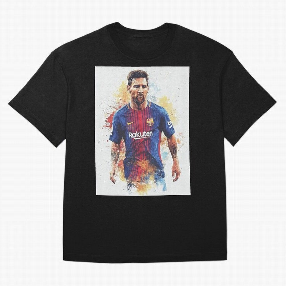 Lionel Messi Oversized T-Shirt Make Your Look Match the FIFA World Cup 2026 USA Canada Mexico Journey through Messi and Cristiano Ronaldo Highlights, England and Germany Pride, Championship Spirit, Famous Goals, Roaring Crowds and International