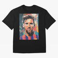 Lionel Messi Oversized T-Shirt Stand with FIFA World Cup 2026 USA Canada Mexico for Fans of Messi, Neymar and Mbappe and France, Bringing Tournament Hype, Historic Matchups, Family Viewing Parties and Global Sports Pride; Built for Supporters