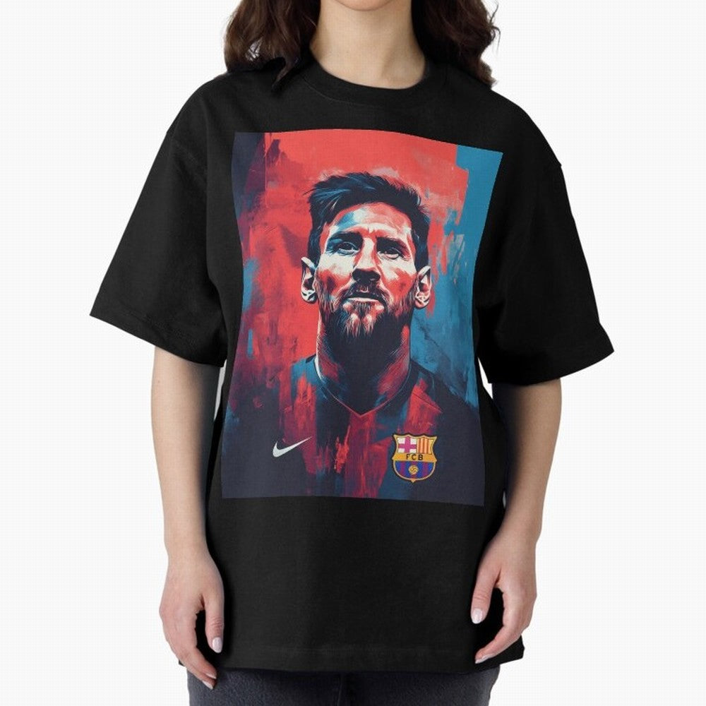 Lionel Messi Oversized T-Shirt Represent Global Football Passion for FIFA World Cup 2026, Made for Messi, Neymar and Mbappe, Argentina, Tournament Hype, Historic Matchups, Family Viewing Parties and Global Sports Pride; Made for Die Hard