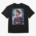 Lionel Messi Oversized T-Shirt Upgrade FIFA World Cup 2026 USA Canada Mexico Capturing Cristiano Ronaldo, Haaland and CR7, Germany Energy, Classic Soccer Heritage, Championship Pressure, Fan Loyalty and International Pride; Great for Watch Parties,