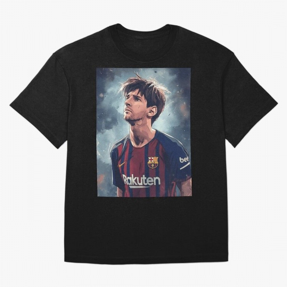 Lionel Messi Oversized T-Shirt Upgrade FIFA World Cup 2026 USA Canada Mexico Capturing Cristiano Ronaldo, Haaland and CR7, Germany Energy, Classic Soccer Heritage, Championship Pressure, Fan Loyalty and International Pride; Great for Watch Parties,
