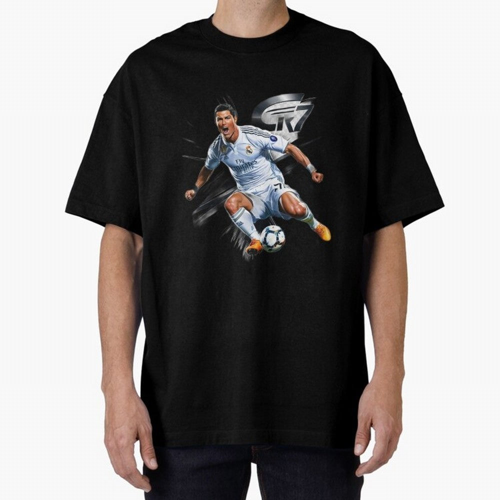 CR7 Ronaldo Legacy GOAT Soccer Fan T-Shirt ¨C Ultimate Football Icon Oversized T-Shirt Enjoy Global Football Passion for FIFA World Cup 2026 USA Canada Mexico, with Messi, France, Football Passion, Legendary Performances, Festival Vibes and