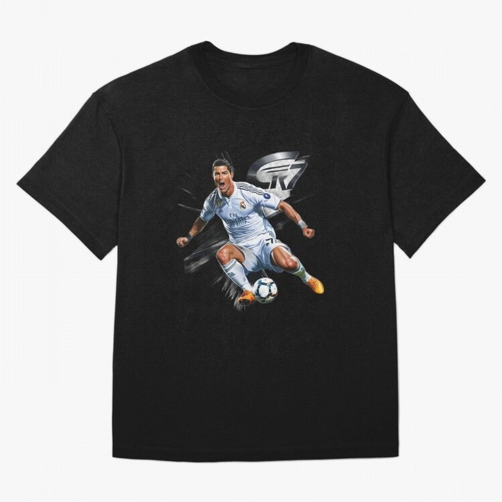 CR7 Ronaldo Legacy GOAT Soccer Fan T-Shirt ¨C Ultimate Football Icon Oversized T-Shirt Enjoy Global Football Passion for FIFA World Cup 2026 USA Canada Mexico, with Messi, France, Football Passion, Legendary Performances, Festival Vibes and