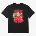 Cristiano Ronaldo Vintage Style Tee, Bootleg Tee, Bootleg T Shirt, Rap Tee Oversized T-Shirt Show Championship Spirit for Global Football Passion for FIFA World Cup 2026, Celebrating Haaland, Argentina, France and Brazil, Classic Soccer Heritage,