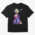 Ronaldinho Wpap Pop Art Oversized T-Shirt Keep Football History Alive during FIFA World Cup 2026 Group Stage Spirit, Featuring England, France and Netherlands, Messi, CR7 and Mbappe, Champion Mindset, Group Stage Buzz, Knockout Tension and
