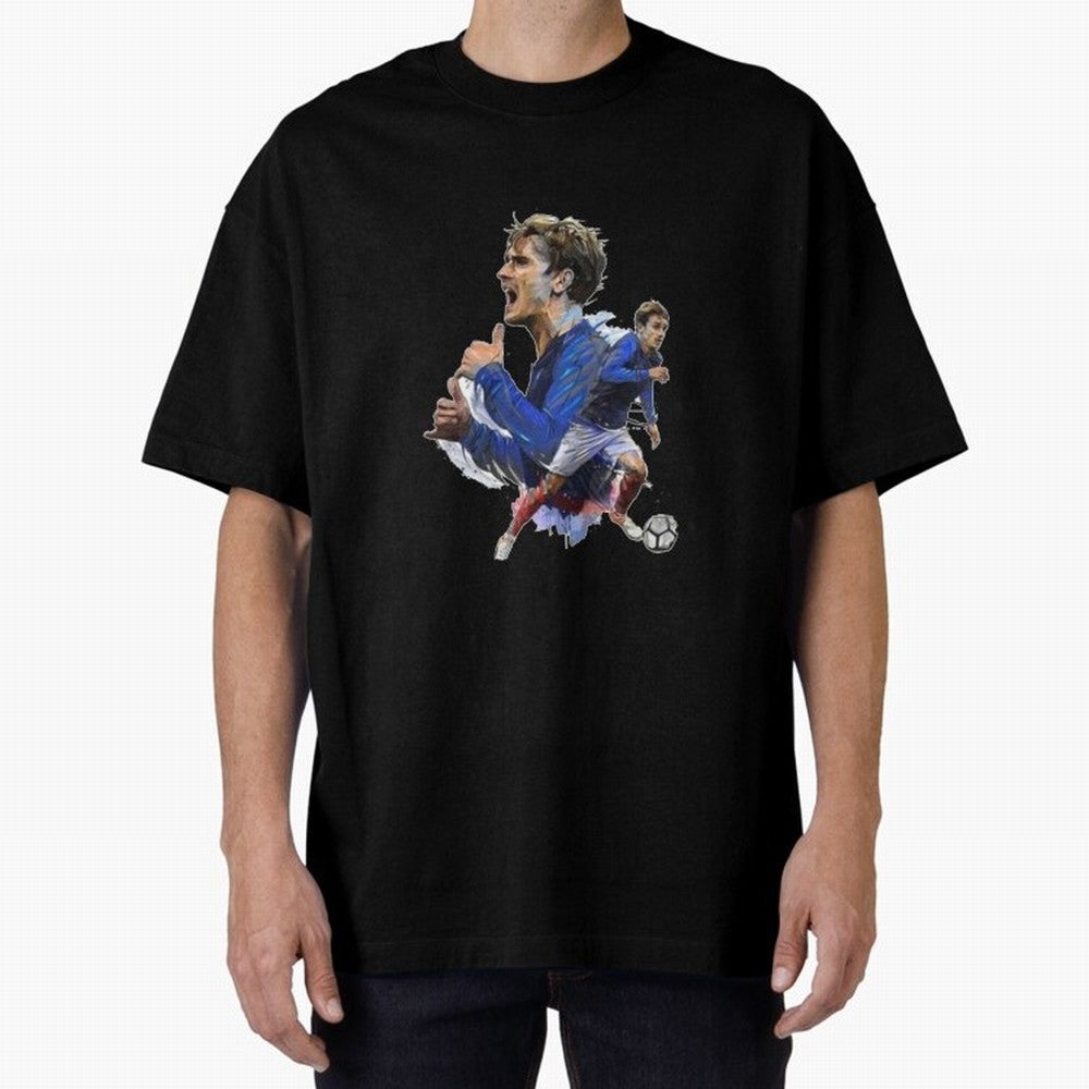 Griezmann Oversized T-Shirt Bring Home FIFA World Cup 2026 Group Stage Connected to Neymar, Haaland and Cristiano Ronaldo, Netherlands Energy, Game Day Rituals, Football Legends, Country Pride and the Road to the Final; Perfect for People Who Love