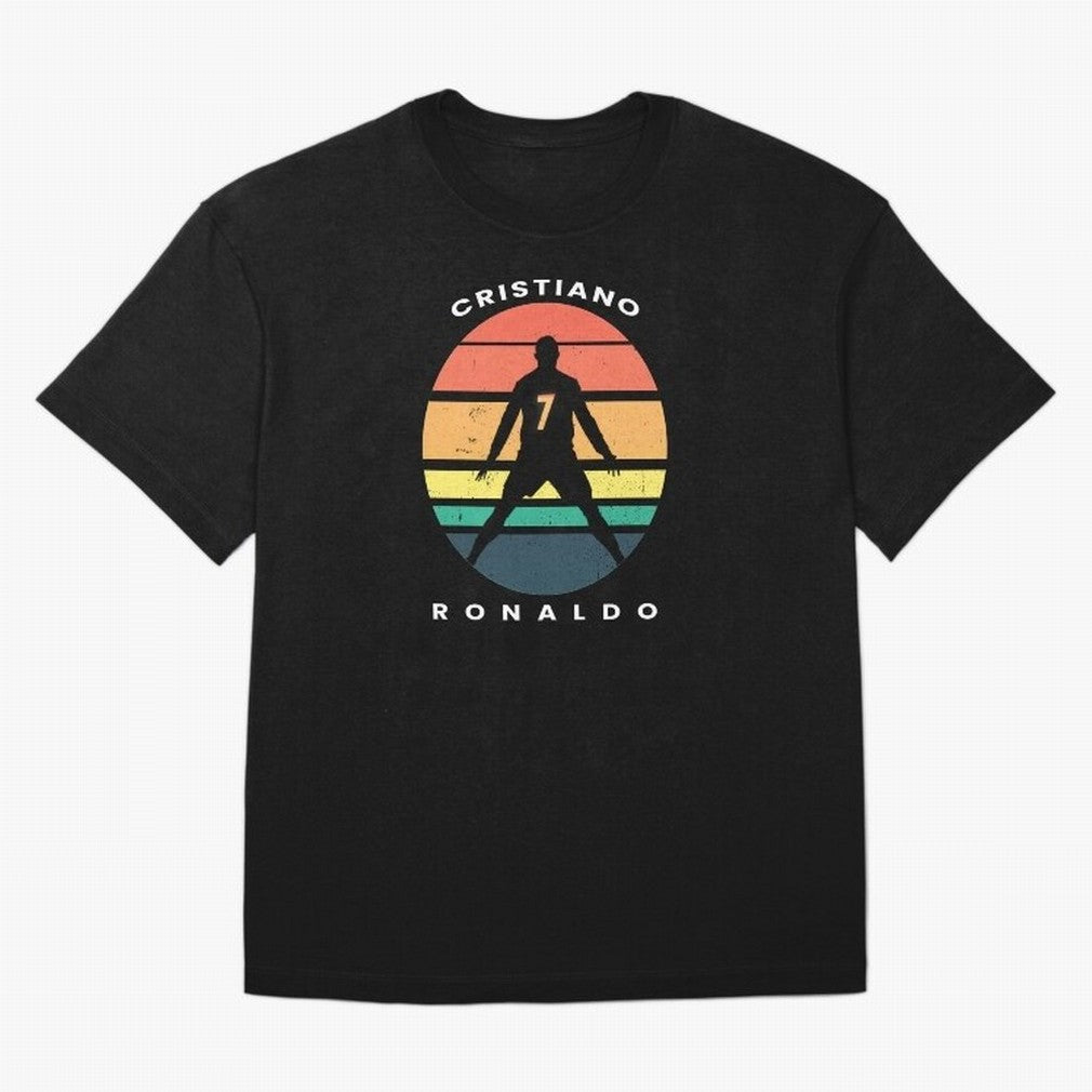 CRISTIANO RONALDO RETRO VINTAGE T-SHIRT Oversized T-Shirt Wear the Spirit of FIFA World Cup 2026 Capturing Neymar, Haaland and Cristiano Ronaldo, Portugal, Spain and Germany Energy, Vintage Soccer Flavor, Modern Football Stars, National Flags and