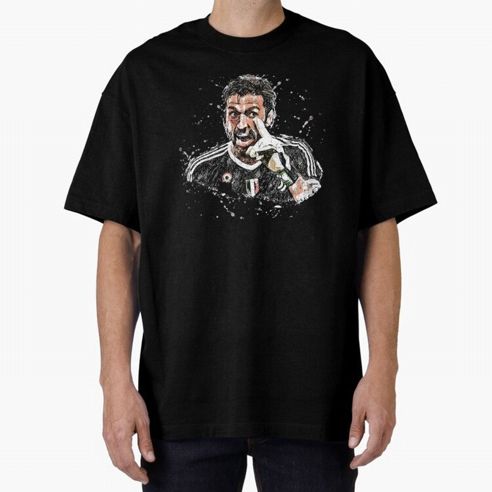 Buffon_Gianluigi Buffon Oversized T-Shirt Carry FIFA World Cup 2026 Group Stage for Fans of Mbappe and Neymar and Argentina and Brazil, Bringing Worldwide Fan Energy, Dramatic Goals, Stadium Lights and Championship Celebrations; Perfect for People