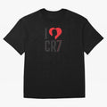 I Love Cristiano Ronaldo T-Shirt - I Turn Up for the FIFA World Cup 2026 USA Canada Mexico Journey through Messi and Cristiano Ronaldo Highlights, France and Portugal Pride, Football Passion, Legendary Performances, Festival Vibes and Supporter