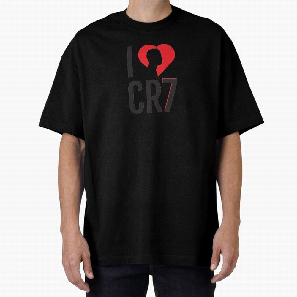 I Love Cristiano Ronaldo T-Shirt - I Turn Up for the FIFA World Cup 2026 USA Canada Mexico Journey through Messi and Cristiano Ronaldo Highlights, France and Portugal Pride, Football Passion, Legendary Performances, Festival Vibes and Supporter