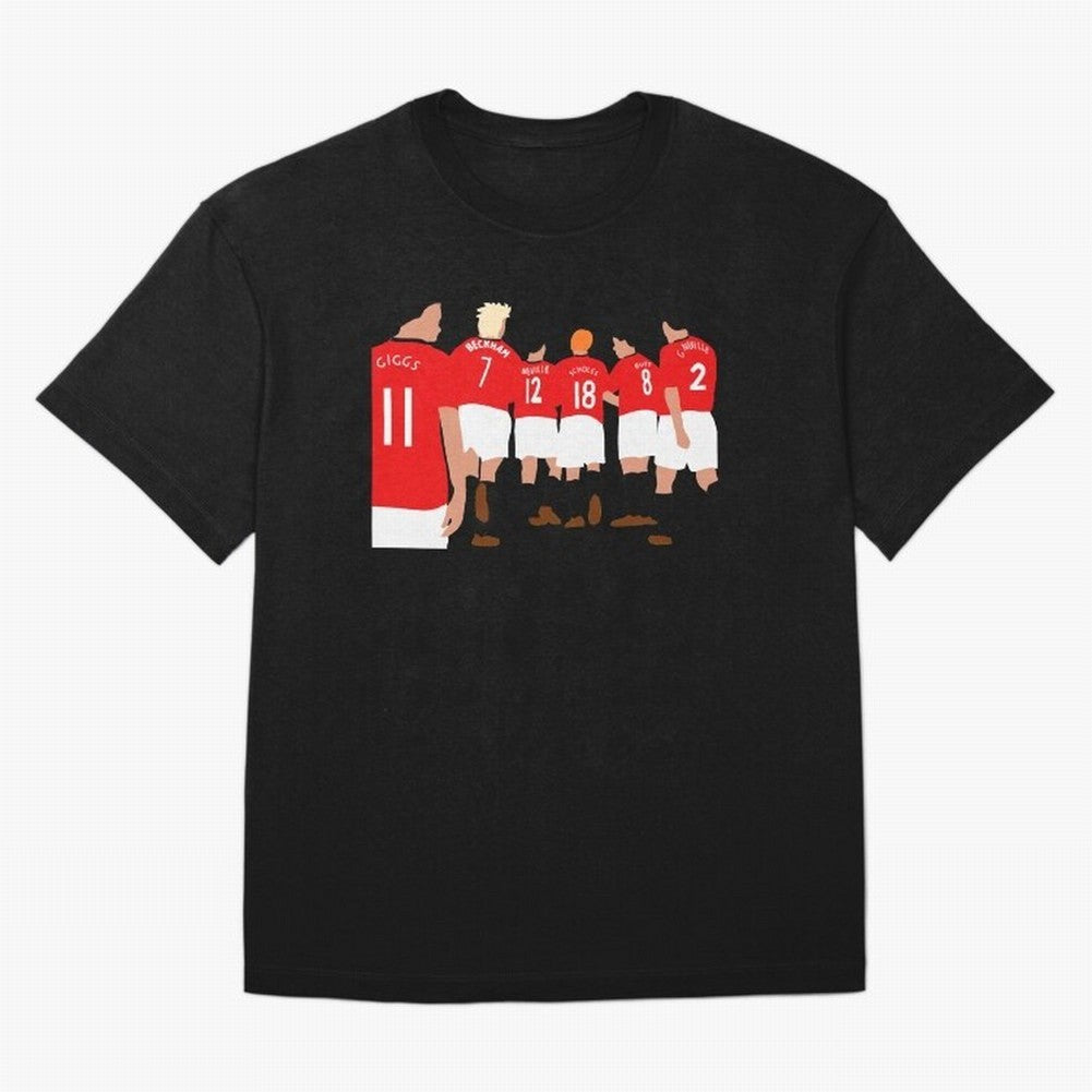 Class of 92 - Manchester United Legends Oversized T-Shirt Bring Bold Fan Energy to FIFA World Cup 2026 USA Canada Mexico for Fans of Cristiano Ronaldo and Spain, Bringing Retro Football Energy, Iconic Rivalries, Trophy Chase Drama and Stadium