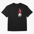 Cristiano Ronaldo inspired design Oversized T-Shirt Live the Energy of FIFA World Cup 2026 Group Stage Spirit, Celebrating Brazil, Portugal and Argentina, Haaland and Mbappe, Stadium Chants, National Pride, Trophy Dreams and Unforgettable Football
