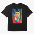 CR7 Pop Art Oversized T-Shirt Carry the Dream of FIFA World Cup 2026 Spirit, Built around England, Haaland, Tournament Hype, Historic Matchups, Family Viewing Parties and Global Sports Pride; Created for Match Day Parties, Soccer Gifts, Fan Photos,