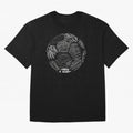 Soccer ball Oversized T-Shirt Celebrate Fan Culture around the FIFA World Cup 2026 Group Stage Journey through Mbappe Highlights, England Pride, Football Festival Excitement, Trophy Ambitions, Country Rivalries and Star Player Buzz; Built for
