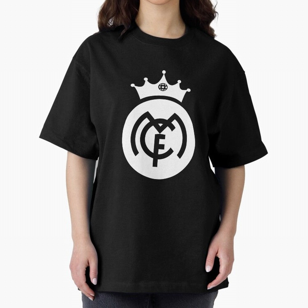 King of Kings Real-Madrid Oversized T-Shirt Discover FIFA World Cup 2026 Group Stage Spirit, Highlighting Germany, Cristiano Ronaldo, Match Day Excitement, Supporter Culture, Golden Goals and Global Football Passion; Perfect for People Who Love