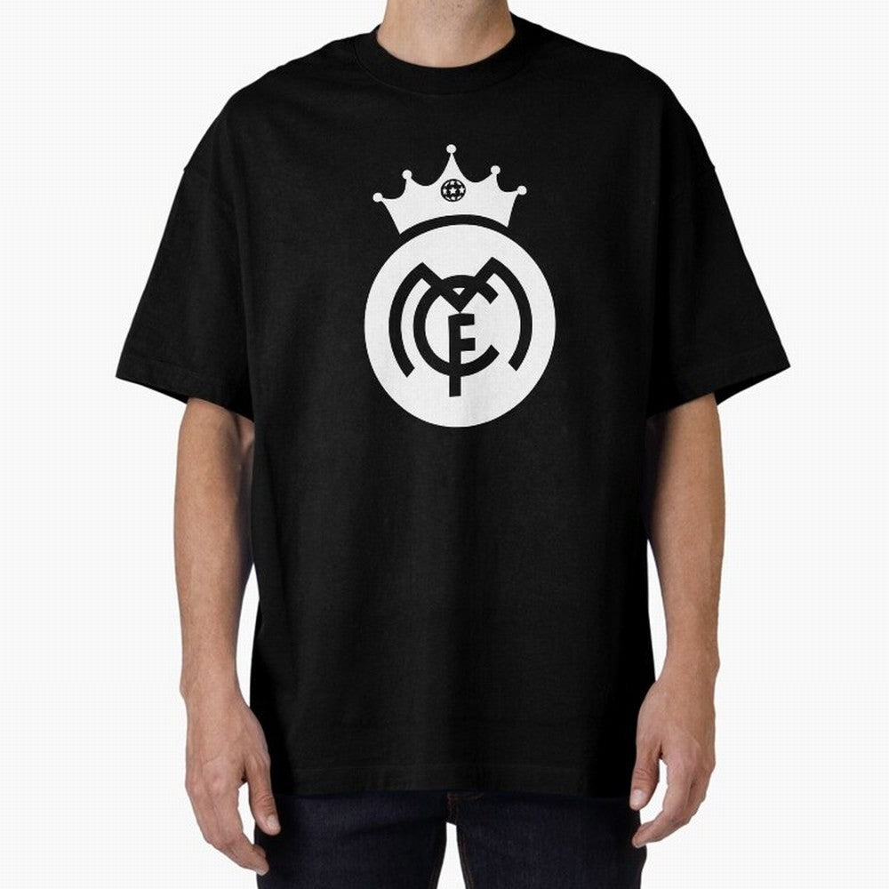King of Kings Real-Madrid Oversized T-Shirt Discover FIFA World Cup 2026 Group Stage Spirit, Highlighting Germany, Cristiano Ronaldo, Match Day Excitement, Supporter Culture, Golden Goals and Global Football Passion; Perfect for People Who Love