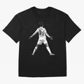 CR7 Cristiano Ronaldo Artwork - Pop Art Style Oversized T-Shirt Bring Match Day Fire to FIFA World Cup 2026 for Fans of Haaland and France and Portugal, Bringing Tournament Hype, Historic Matchups, Family Viewing Parties and Global Sports Pride;