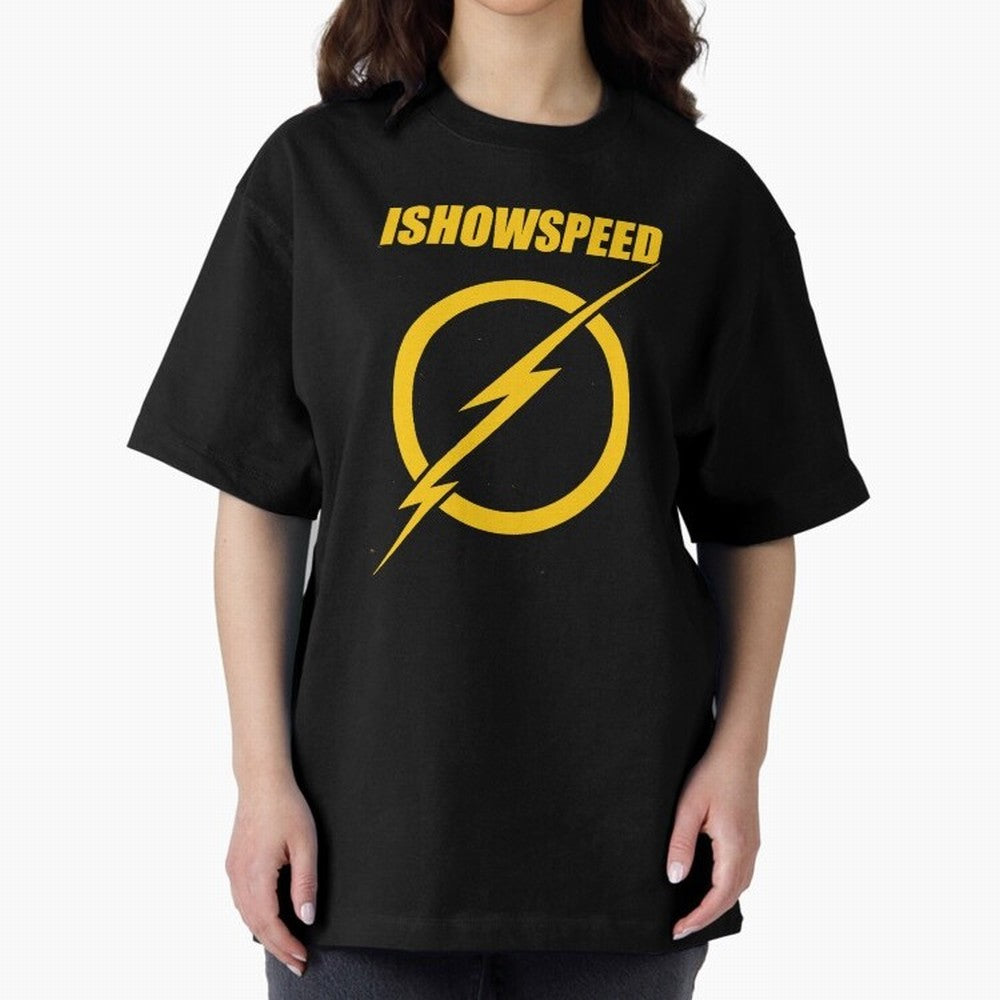 ISHOWSPEED MERCH LOGO Oversized T-Shirt Represent Fans Who Live for FIFA World Cup 2026 USA Canada Mexico Inspired by Neymar, Haaland and Cristiano Ronaldo, Germany Energy, Soccer Culture, Superstar Moments, National Team Dreams and Competitive