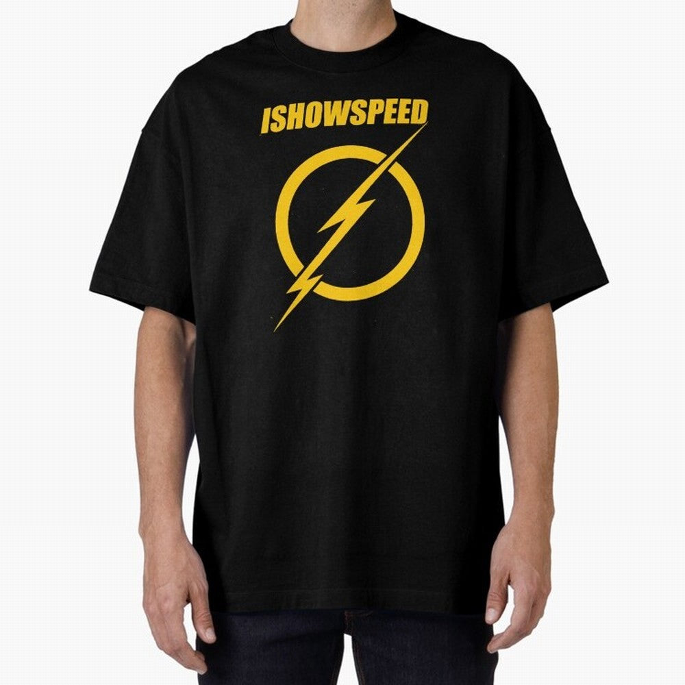 ISHOWSPEED MERCH LOGO Oversized T-Shirt Represent Fans Who Live for FIFA World Cup 2026 USA Canada Mexico Inspired by Neymar, Haaland and Cristiano Ronaldo, Germany Energy, Soccer Culture, Superstar Moments, National Team Dreams and Competitive