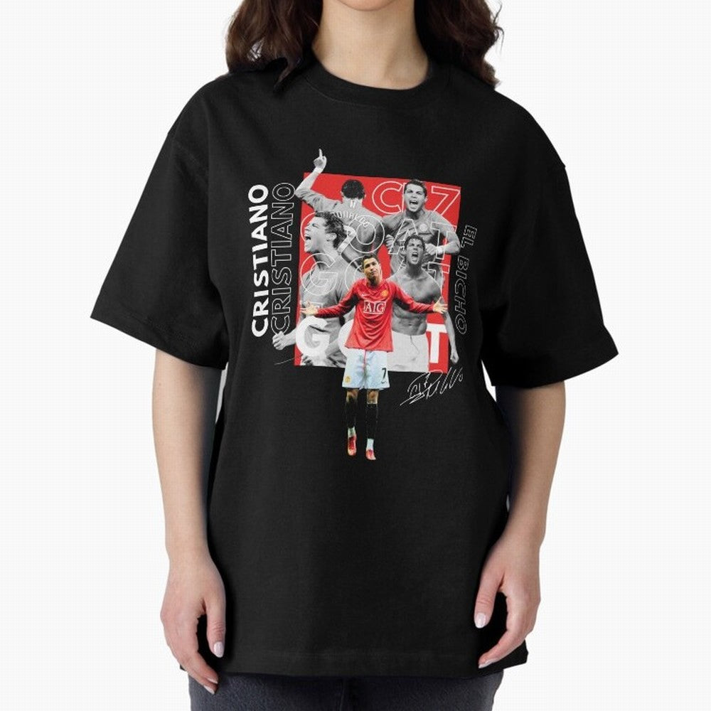 Cristiano Ronaldo CR7 Oversized T-Shirt Bring the FIFA World Cup 2026 USA Canada Mexico Journey through CR7 and Messi Highlights, Netherlands Pride, Game Day Rituals, Football Legends, Country Pride and the Road to the Final; Perfect for People Who