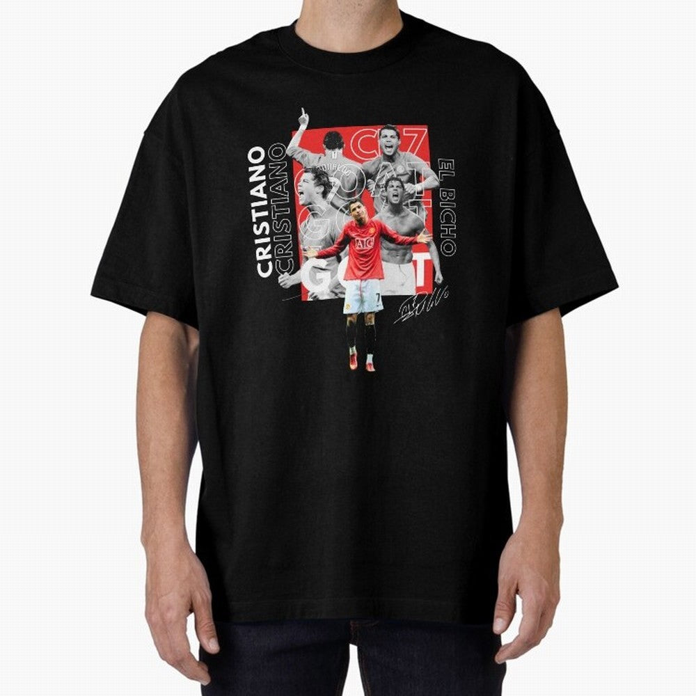 Cristiano Ronaldo CR7 Oversized T-Shirt Bring the FIFA World Cup 2026 USA Canada Mexico Journey through CR7 and Messi Highlights, Netherlands Pride, Game Day Rituals, Football Legends, Country Pride and the Road to the Final; Perfect for People Who