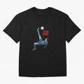 SIUUU #33 Oversized T-Shirt Honor Football Greatness during FIFA World Cup 2026 USA Canada Mexico for Fans of Haaland and France, Bringing Retro Football Energy, Iconic Rivalries, Trophy Chase Drama and Stadium Atmosphere; Ideal for Passionate Fans