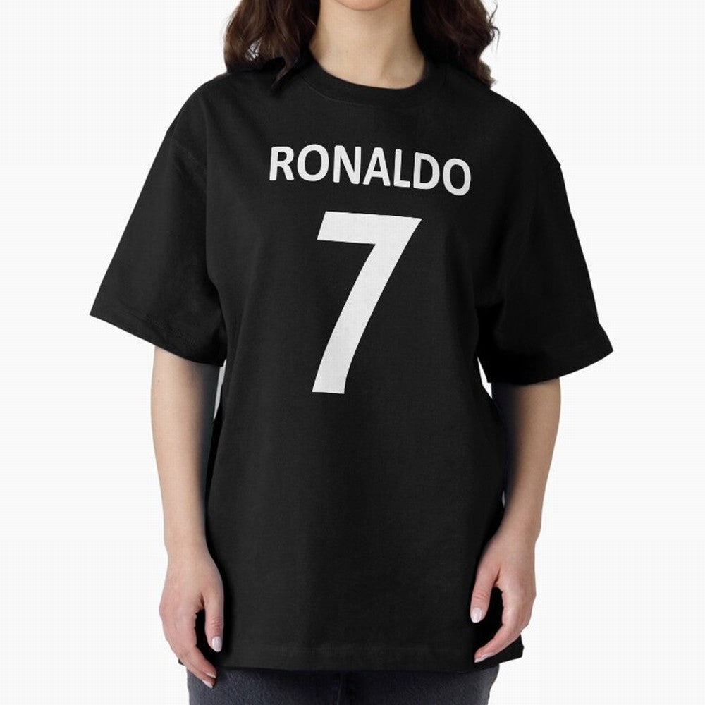 RONALDO NO.7 Oversized T-Shirt Celebrate Global Passion for the FIFA World Cup 2026 Group Stage Journey through Neymar, Haaland and Cristiano Ronaldo Highlights, Argentina Pride, Retro Football Energy, Iconic Rivalries, Trophy Chase Drama and