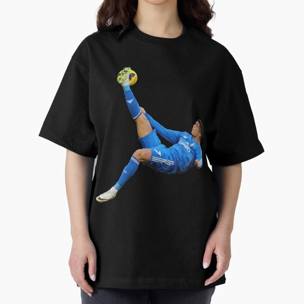 cristiano ronaldo Oversized T-Shirt Stand Out with Spirit from Match Day Hype around FIFA World Cup 2026, Mbappe and Neymar, Argentina and Brazil, Football Festival Excitement, Trophy Ambitions, Country Rivalries and Star Player Buzz; Ideal for