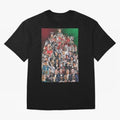 Cristiano Ronaldo (5th Ballon D'Or) Oversized T-Shirt Unlock FIFA World Cup 2026 with Messi, CR7 and Mbappe, Netherlands Energy, Championship Spirit, Famous Goals, Roaring Crowds and International Football Unity; Perfect for Supporters Who Want