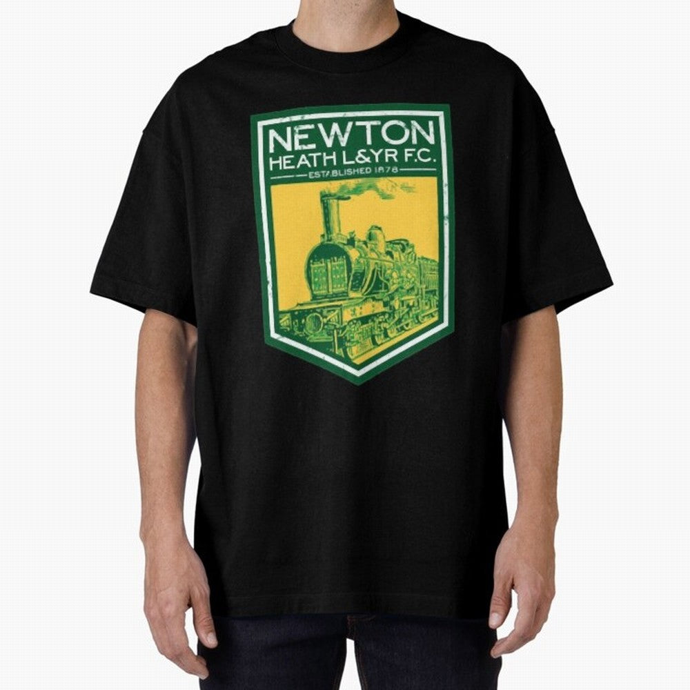 Manchester United Newton Heath 1878 Oversized T-Shirt Turn Every Weekend Toward FIFA World Cup 2026 USA Canada Mexico for Fans of Cristiano Ronaldo, Haaland and CR7 and England, Bringing Game Day Rituals, Football Legends, Country Pride and the