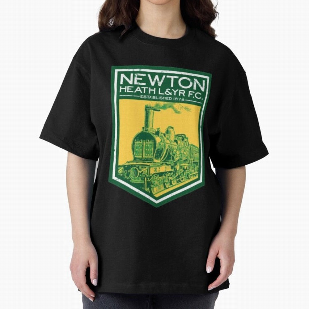 Manchester United Newton Heath 1878 Oversized T-Shirt Turn Every Weekend Toward FIFA World Cup 2026 USA Canada Mexico for Fans of Cristiano Ronaldo, Haaland and CR7 and England, Bringing Game Day Rituals, Football Legends, Country Pride and the