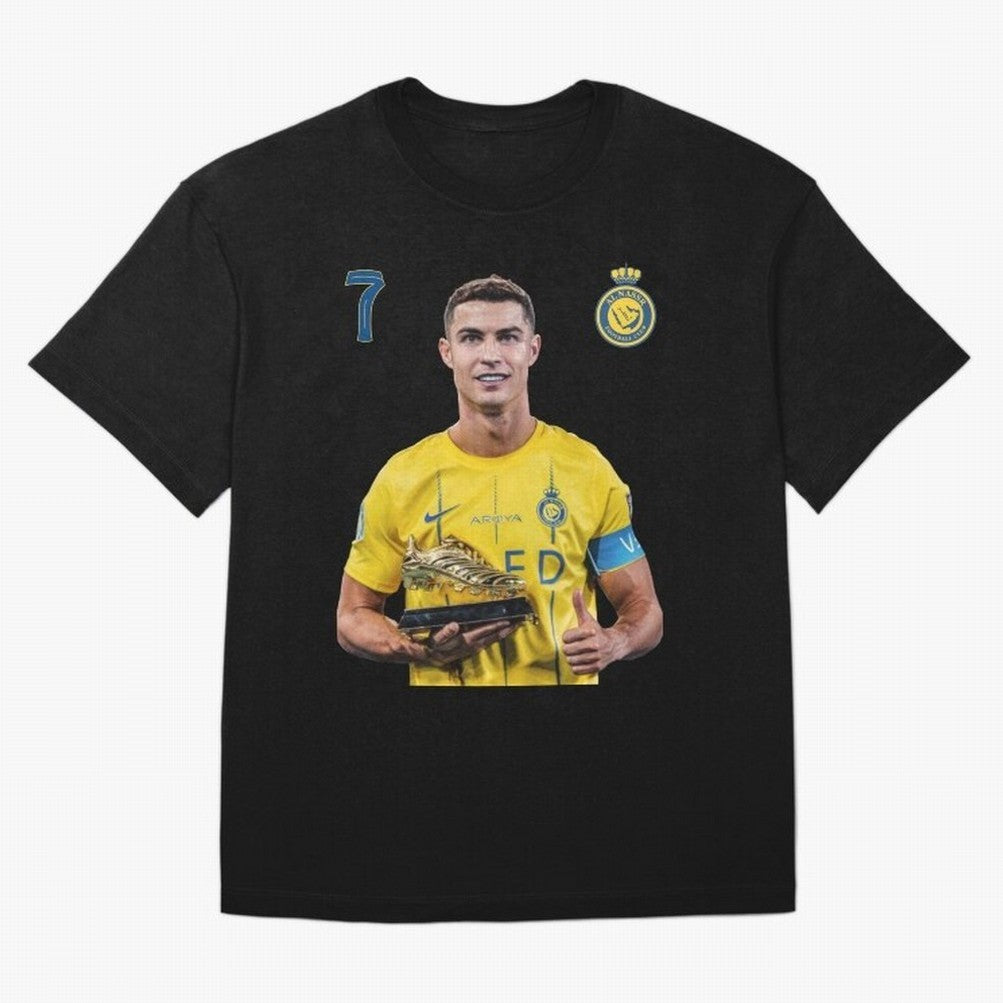 Cr7 cristiano ronaldo red black yellow blue milano real madid ronaldo cr ronaldo cristiano Portugal 7 9 united alnassr al nassr nassr al nassar hilal Oversized T-Shirt Bring Legendary Rivalry Energy to Match Day Hype around FIFA World Cup 2026 USA
