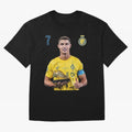 Cr7 cristiano ronaldo red black yellow blue milano real madid ronaldo cr ronaldo cristiano Portugal 7 9 united alnassr al nassr nassr al nassar hilal Oversized T-Shirt Bring Legendary Rivalry Energy to Match Day Hype around FIFA World Cup 2026 USA