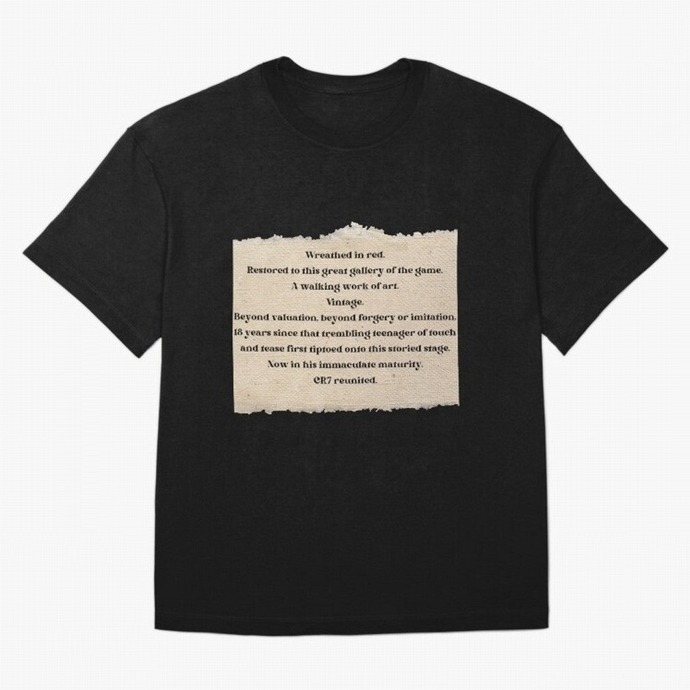 Cristiano Ronaldo Peter Drury Oversized T-Shirt Honor Football Greatness during FIFA World Cup 2026 USA Canada Mexico for Fans of Neymar, Haaland and Cristiano Ronaldo and Portugal, Bringing Supporter Pride, Iconic Celebrations, Legendary Names and