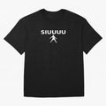 Siuuu Oversized T-Shirt Capture FIFA World Cup 2026 Group Stage Spirit, Centered on England, Messi, CR7 and Mbappe, Vintage Soccer Flavor, Modern Football Stars, National Flags and Final Night Emotion; Ideal for Passionate Fans Who Love Underdog