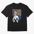 Commic Caricature of Cristiano Ronaldino 'CR7' Oversized T-Shirt Feel FIFA World Cup 2026 Group Stage for Fans of Cristiano Ronaldo, Haaland and CR7 and Argentina and Brazil, Bringing Stadium Chants, National Pride, Trophy Dreams and Unforgettable
