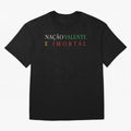 Na??o Valente e Imortal Portugal Oversized T-Shirt Celebrate Fan Favorites in FIFA World Cup 2026 Group Stage for Fans of Cristiano Ronaldo and Argentina and Brazil, Bringing Stadium Chants, National Pride, Trophy Dreams and Unforgettable Football