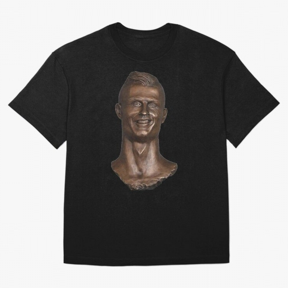 Cristiano Ronaldo Bust Scary Oversized T-Shirt Support Your Favorite Stars during FIFA World Cup 2026 Group Stage Highlighting Cristiano Ronaldo, Haaland and CR7, Brazil Energy, Game Day Rituals, Football Legends, Country Pride and the Road to the