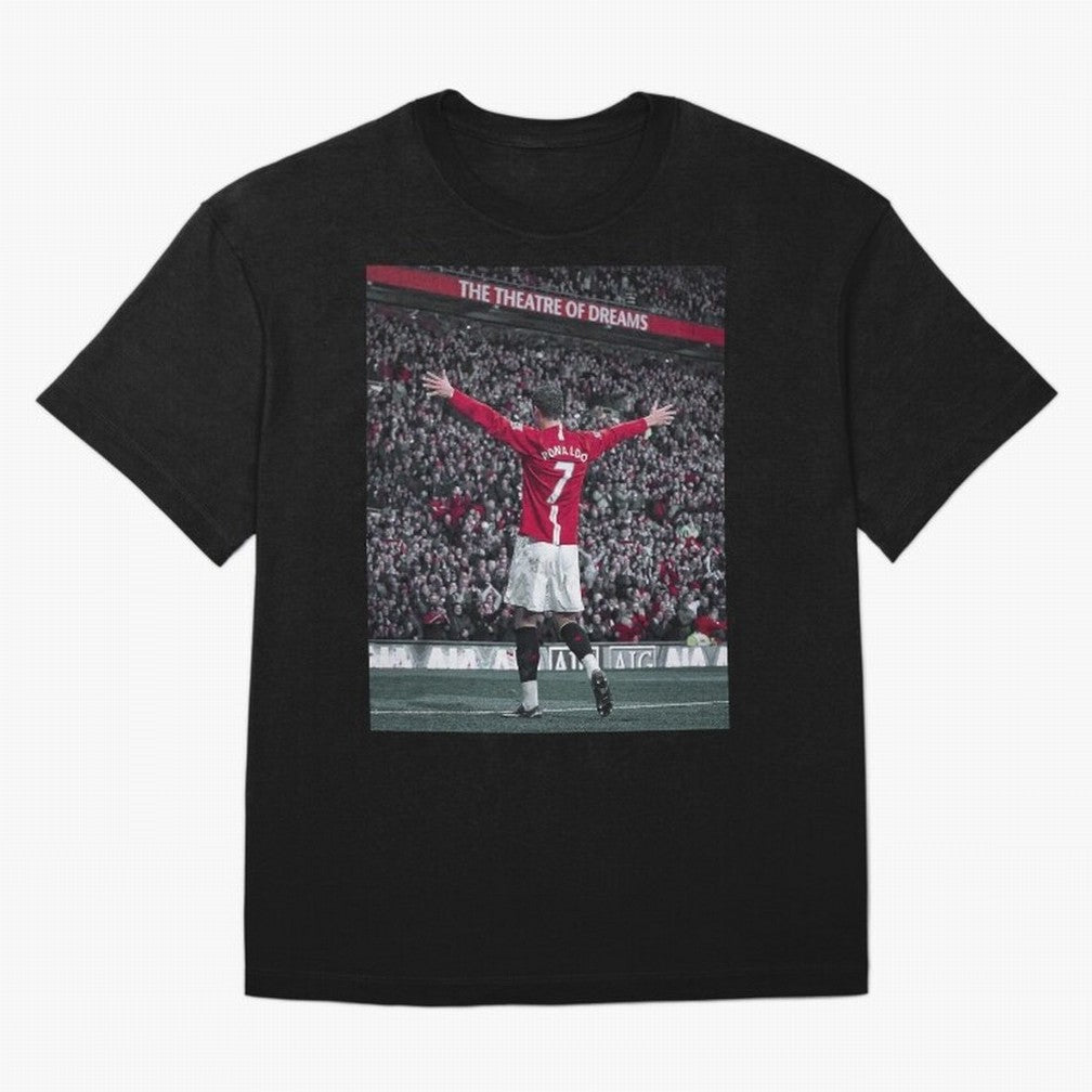 Cristiano Ronaldo Manchester United Oversized T-Shirt Honor FIFA World Cup 2026 USA Canada Mexico Spirit, Driven by England and Germany, Messi, Football History, Final Match Energy, Crowd Noise and Once in a Lifetime Moments; Perfect for People Who
